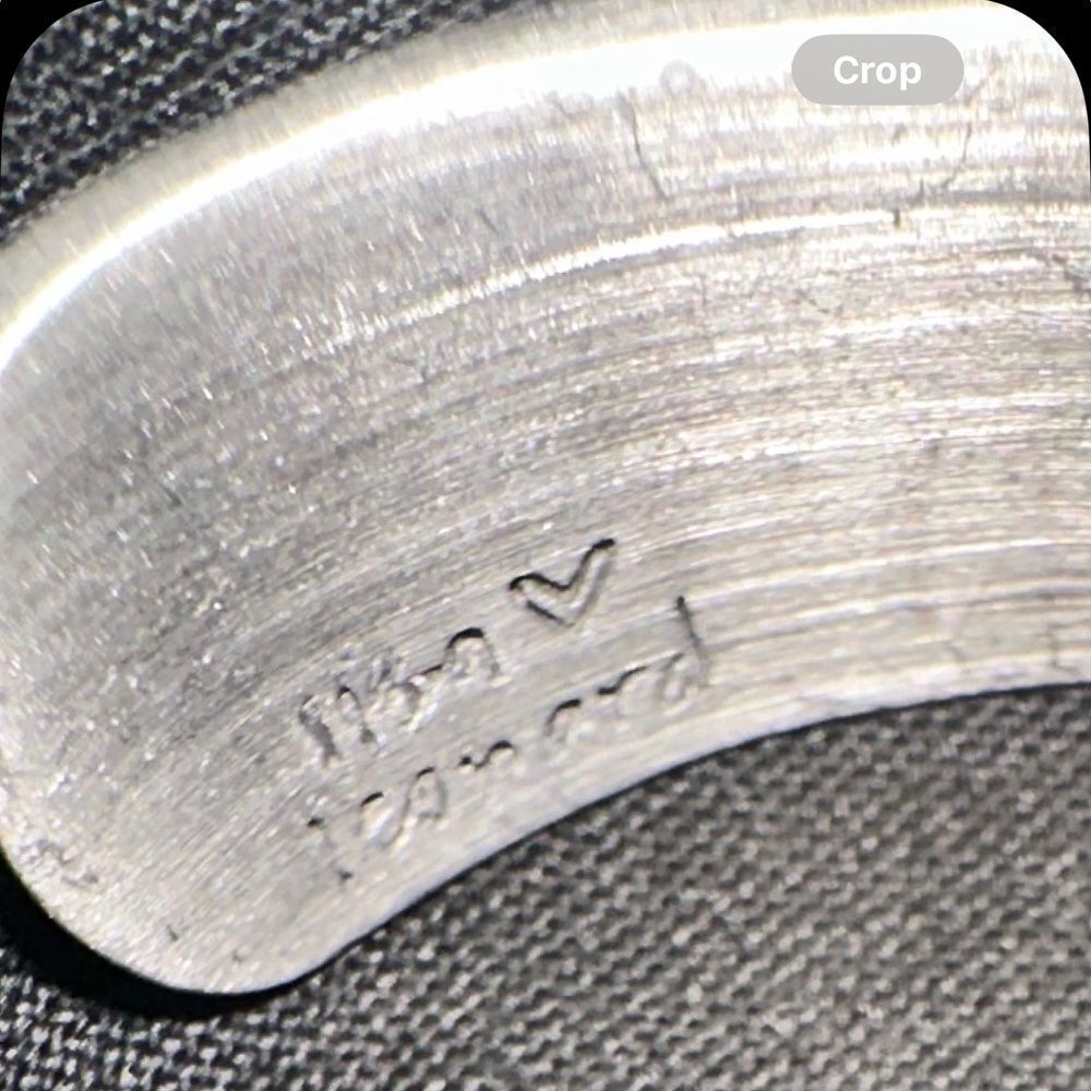 Lisa Leonard silver “I hold your heart in mine” cuff bracelet. - Picture 5 of 5